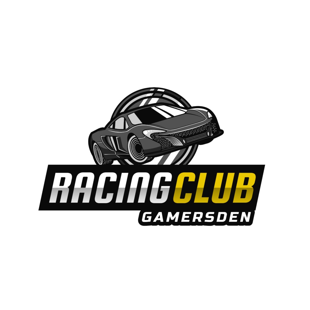 Racing car logo